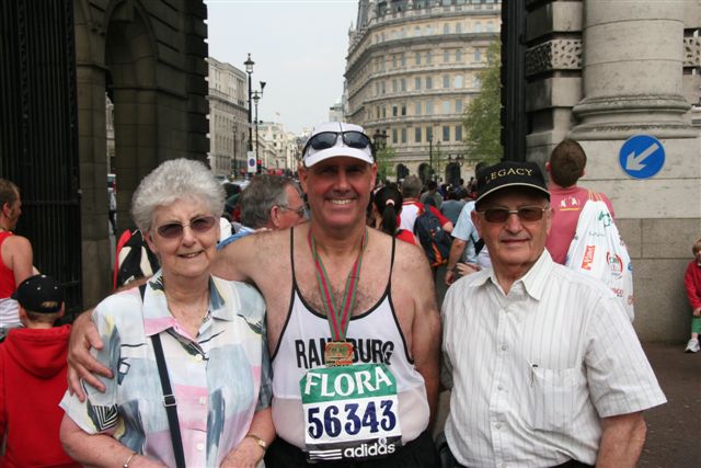 chris heron in london marathon